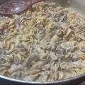 snackle time's cooksnap of when they made Beef Stroganoff.