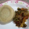 Amma's Confectionery's cooksnap of when they made Alkubus with vegetable soup.