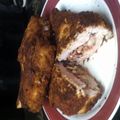 Matthew Graham's cooksnap of when they made Parmesan crusted Stuffed Pork Chops.