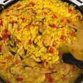 El cooksnap de Fabián de Valais cuando hizo Risotto con champiñones y mejillones.