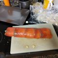 El cooksnap de Tartas Chuches Burgos cuando hizo Tronco de Navidad de salmón en pan de molde.