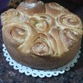 El cooksnap de romina cuando hizo Torta 80 golpes... (de la abuela).
