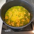 El cooksnap de deisy cuando hizo Arroz al curry con colitas de camarones.