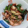 Cooksnap dari Siti Aminah untuk resep 132. Tumis Cumi Asin Cabe Ijo