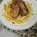 El cooksnap de Andres Ortega Gonzalez cuando hizo Cómo hacer Costillas de cerdo a la cerveza y al horno.