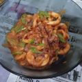 Cooksnap dari yoshi untuk resep Cumi Saos Padang