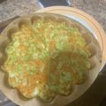 El cooksnap de Cristina cuando hizo Tortilla de lechuga al horno.
