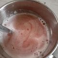 Mahreen Rauf 's cooksnap of when they made Fresh Aalubukhara sharbat.
