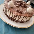 Bernát Judit Cooksnap-ja, amikor elkészítette a(z) Fehércsokis túró rudi torta receptet.