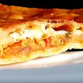 El cooksnap de Pequerretxinha Galiza cuando hizo Empanada de Pisto y queso de cabra.