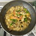 Cooksnap de Joana Meireles quando cozinhou Caril Vietnamita 🦐 🐓 🍆 🌶.
