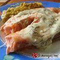 Cooksnap από *Μέλι* στη συνταγή Φιλέτα σολωμού με σάλτσα άνηθου