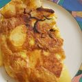 El cooksnap de Erika Gleva cuando hizo Tortilla de papas (Española).