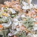 El cooksnap de astrid badia cuando hizo 170. Ensalada de lacitos con salsa César.
