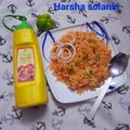 Harsha Solanki का कुकस्नैप जब उन्होंने बचे हुए चावल के शेजवान फ्राईड राइस बनाया था।