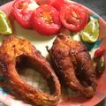 Samita Sar's cooksnap of when they made মাছ ভাজা (mach bhaja recipe in Bengali).
