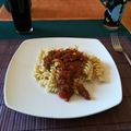 El cooksnap de Jessie Gómez cuando hizo Salsa Boloñesa.