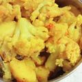 Preeti Verma's cooksnap of when they made Aloo gobhi ki sabji.