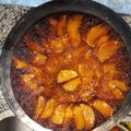 El cooksnap de Gabriela Dauria cuando hizo Torta de manzana invertida.