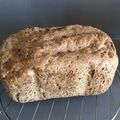 El cooksnap de Gregorio Puerta cuando hizo Pan de espelta, en panificadora.