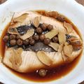 Lin Ruby 的 蔥薑醬蒸虱目魚肚 cooksnap