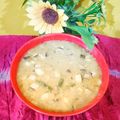 Sumita Roychowdhury's cooksnap of when they made নারিকেল বাটা দিয়ে নিরামিষ ছোলার ডাল (narikel bata diye niramish cholar dal recipe in Bengali).