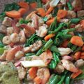 Cooksnap dari Sri Widyawati untuk resep Tumis Kacang Panjang & Tempe + Udang Kupas *simple*