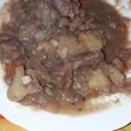 El cooksnap de Mel Sobran Las Palabras cuando hizo Magro de cerdo con vino tinto.
