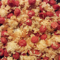 El cooksnap de Samantha Flores cuando hizo Arroz con Chorizo .