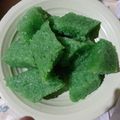 Cooksnap dari Annie Tempomona untuk resep Wajik Ketan Pandan