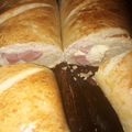 El cooksnap de Eliana Cardozo cuando hizo Pan casero relleno.