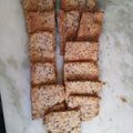 El cooksnap de Fernanda Merlan cuando hizo Crackers de semillas saludables.