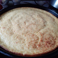 El cooksnap de Justa Viroga Quintana cuando hizo Fainá de queso y crema de choclo🧀🌽.
