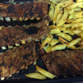 El cooksnap de Julia cuando hizo Costillas de cerdo ibérico adobadas al horno.
