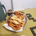 El cooksnap de Karen Zubiaurre cuando hizo Kreppel (torta frita alemana).