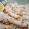 El cooksnap de "Cocina con Celi" cuando hizo Sepia a la plancha.