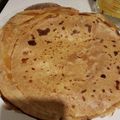 El cooksnap de Patricia María Luna cuando hizo Panqueques.