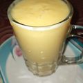 Asma Faryal Khan's cooksnap of when they made Mango shake.