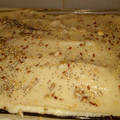 El cooksnap de Miriam Ros Garcia cuando hizo Pastel de mijo con falsa bechamel de coliflor.
