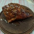 El cooksnap de Yamila Alvarez cuando hizo Colita de Cuadril a la mostaza con Barbacoa al horno.
