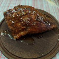 El cooksnap de Yamila Alvarez cuando hizo Colita de Cuadril a la mostaza con Barbacoa al horno.