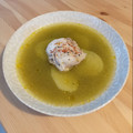 El cooksnap de Juliana cuando hizo Emblanco -sopa de pescado andaluza-.