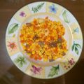 Cooksnap dari Indah Ayu untuk resep Tumis Jagung, wortel, bakso, sosis (Topping Pizza)