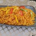 sudha dhanuka's cooksnap of when they made Leftover rice/ shazwan frid rice.