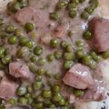 Vivien Vörös Cooksnap-ja, amikor elkészítette a(z) Tejszínes, zöldborsós csirkeragu receptet.