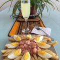 El cooksnap de Any cuando hizo Cóctel de Camarón Costa Atlántica Colombiana.