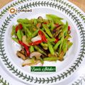 Cooksnap Mahadiah semasa beliau membuat Buncis Shitake.