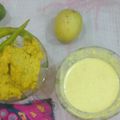 Nidhi Sanghvi's cooksnap of when they made રાજકોટ ની લીલી ચટણી.