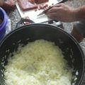 El cooksnap de Lorena Ovando cuando hizo Empanadas de carne cortada a cuchillo.