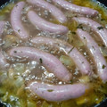 El cooksnap de Tonysantos cuando hizo Salchichas frescas al vino.